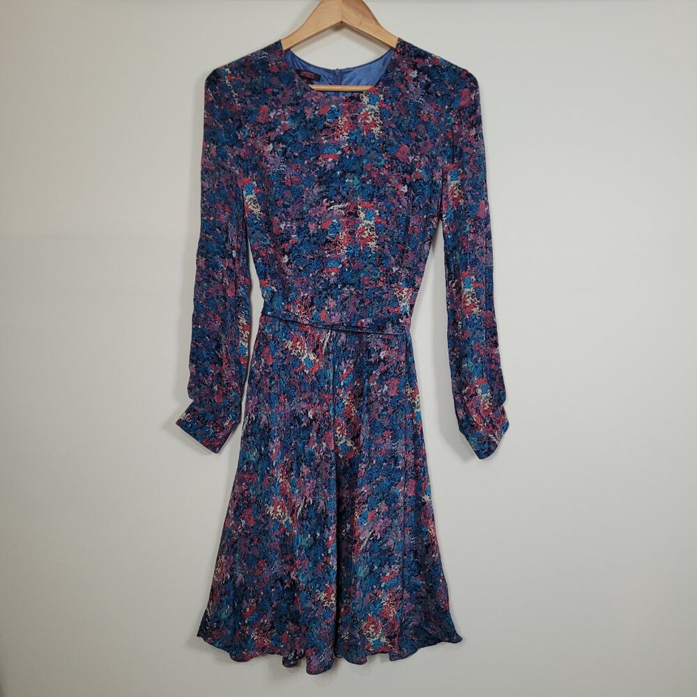 Blue Liberty of London Silk Dress - Picture 9 of 9